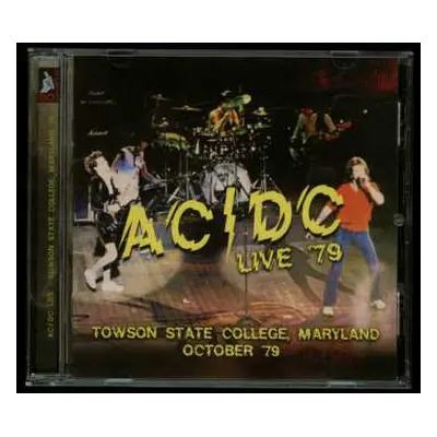 CD AC/DC: Live '79: Towson State College, Maryland