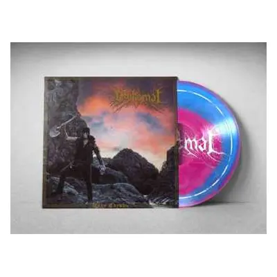 LP Cryfemal: Puro Carbon (magenta / Blue Swirl Vinyl + Silkscreen On Side B)