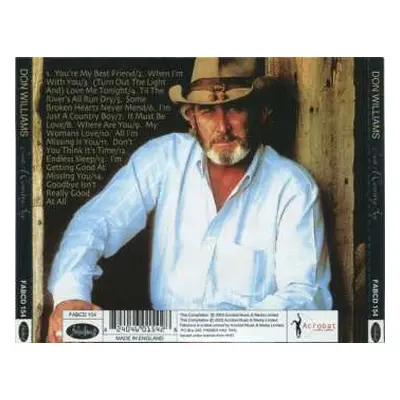 CD Don Williams: Just A Country Boy