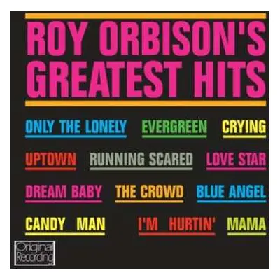 CD Roy Orbison: Roy Orbison's Greatest Hits