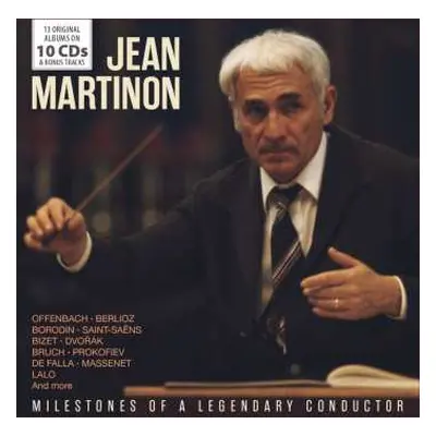 10CD Various: Jean Martinon - Milestones Of A Legendary Conductor