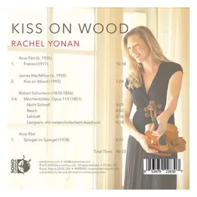 CD Schumann / Macmillan / Yi: Kiss On Wood