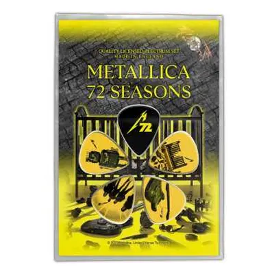 Metallica Plectrum Pack: 72 Seasons