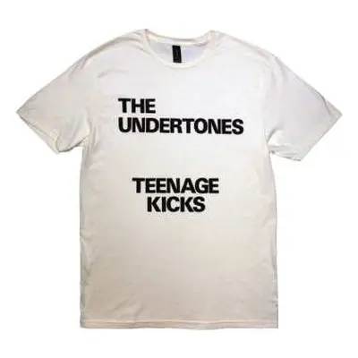 The Undertones Unisex T-shirt: Teenage Kicks Text (x-large) XL