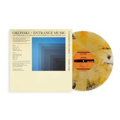 LP Steve Okonski: Entrance Music (orange & Black Swirl Vinyl)