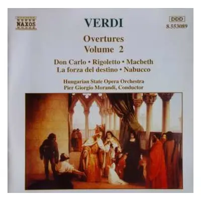 CD Giuseppe Verdi: Overtures Volume 2