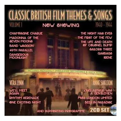 2CD Filmmusik Sampler: Classic British Film Themes & Songs 1940 - 1944