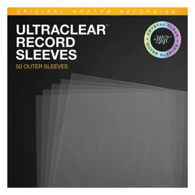 LP Accessories: Ultraclear Record Outer Sleeves -50pk