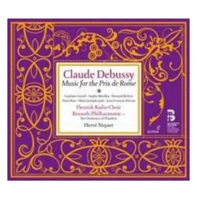 2CD Claude Debussy: Kantaten - Music For The Prix De Rome (deluxe-ausgabe Im 115-seitigen Hardco