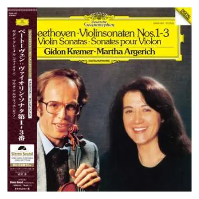 LP Ludwig van Beethoven: Violinsonaten • Nos.1-3 Violin Sonatas • Sonates pour Violon