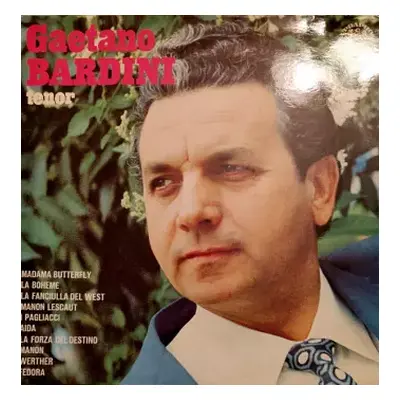 NM | VG+ LP Gaetano Bardini: Operatic Recital