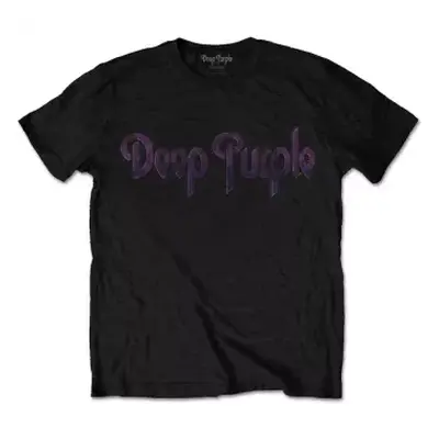 Tričko Vintage Logo Deep Purple XL