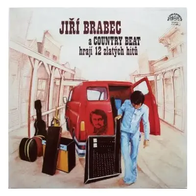 VG+ | VG+ LP Country Beat Jiřího Brabce: Hrají 12 Zlatých Hitů