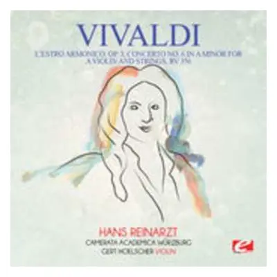 CD Antonio Vivaldi: L'estro Armonico Op. 3 Concerto No. 6 In A Minor