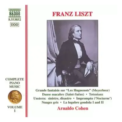 CD Franz Liszt: Grande Fantaisie Sur “Les Huguenots” (Meyerbeer) • Danse Macabre (Saint-Saëns) •