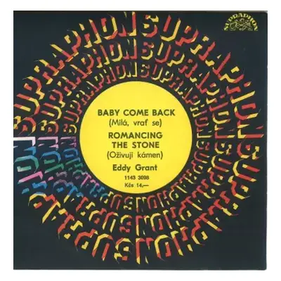 VG+ | VG+ SP Eddy Grant: Baby Come Back / Romancing The Stone