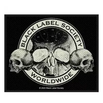 Black Label Society Standard Patch: Skulls (loose)