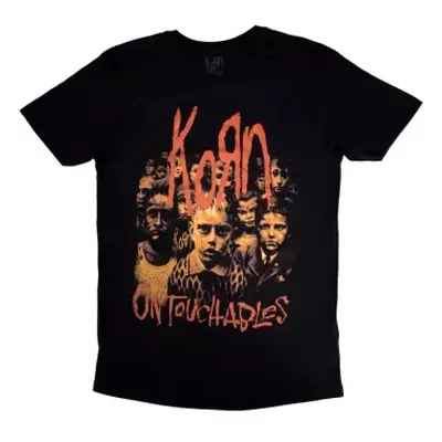 Korn Unisex T-shirt: Untouchable (medium) M