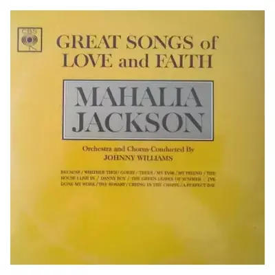 VG+ | VG+ LP Mahalia Jackson: Great Songs Of Love And Faith