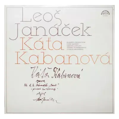 NM | VG+ 2LP Wiener Philharmoniker: Káťa Kabanová