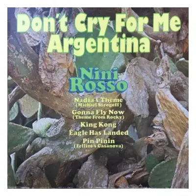 VG+ | VG+ LP: Don't Cry For Me Argentina