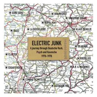 4CD Electric Junk: Deutsche Rock Psych & Kosmiche: Electric Junk: Deutsche Rock Psych & Kosmiche