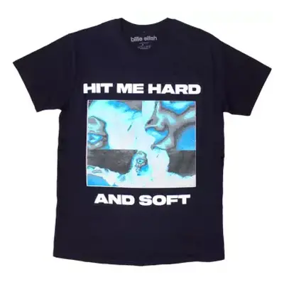 Billie Eilish Unisex T-shirt: Hit Me Hard And Soft Negative (x-large) XL