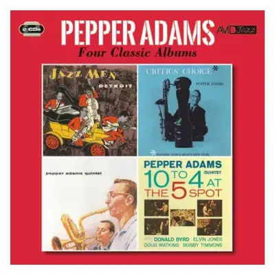 2CD Pepper Adams: Four Classic Albums