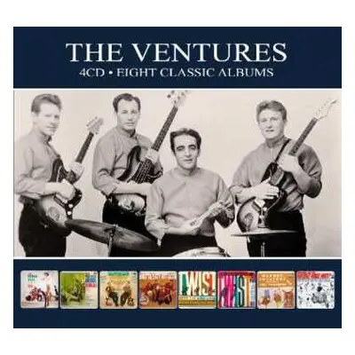 4CD The Ventures: Eight Classic Albums DIGI