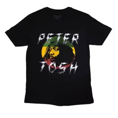 Peter Tosh Unisex T-shirt: Lightning Logo (small) S