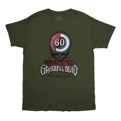 Grateful Dead Unisex T-shirt: 60th Roses (medium) M