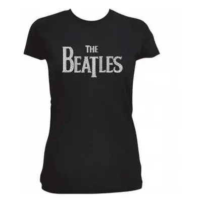 Dámské Tričko Drop T Logo The Beatles XL