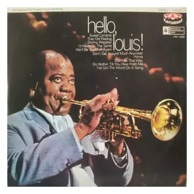 VG+ | VG+ LP Louis Armstrong: Hello, Louis!