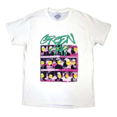 Green Day Unisex T-shirt: Nimrod Mugshots (small) S