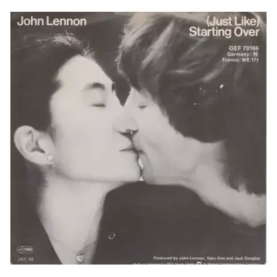 VG | VG+ SP John Lennon: (Just Like) Starting Over