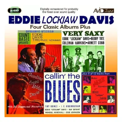 2CD Eddie "Lockjaw" Davis: Four Classic Albums Plus