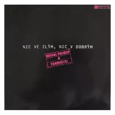 VG+ | VG+ LP Michal Prokop: Nic Ve Zlým, Nic V Dobrým