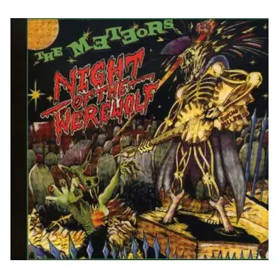 CD The Meteors: Night Of The Werewolf DIGI