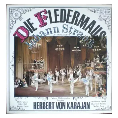 NM | VG+ LP Herbert von Karajan: Die Fledermaus – Operettenquerschnitt