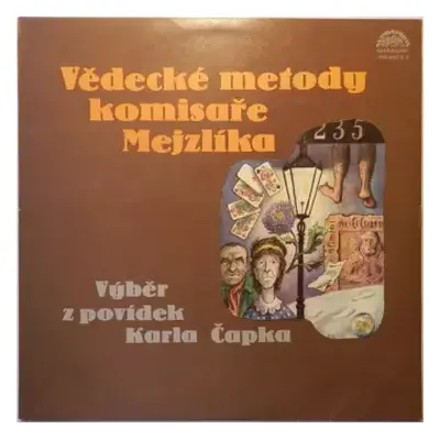 VG | VG+ LP Karel Čapek: Vědecké Metody Komisaře Mejzlíka (Výběr Z Povídek Karla Čapka)