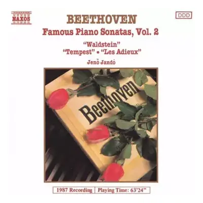 CD Beethoven / Jando: Piano Sonatas 17, 21 & 26