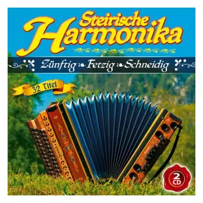 2CD Various: Steirische Harmonika: Zünftig, Fetzig, Schneidig