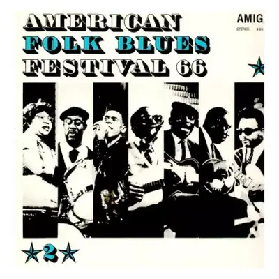 NM | VG+ LP Various: American Folk Blues Festival 66 2