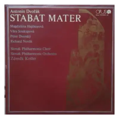 NM | VG+ 2LP Antonín Dvořák: Stabat Mater