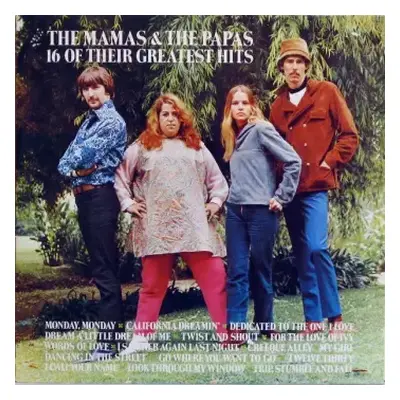 VG+ | VG+ LP The Mamas & The Papas: 16 Of Their Greatest Hits