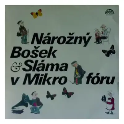 VG+ | VG+ LP Tomáš Sláma: Nárožný, Bošek & Sláma V Mikrofóru