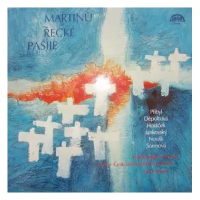 VG+ | NM 2LP Bohuslav Martinů: Řecké Pašije (2xLP + BOOKLET) (83 1)