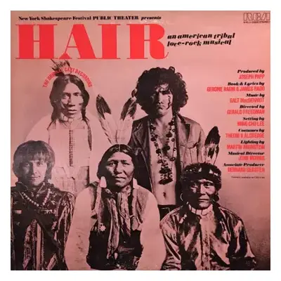 M | VG+ LP Various: Hair - The American Tribal Love-Rock Musical (The Original Broadway Cast Rec