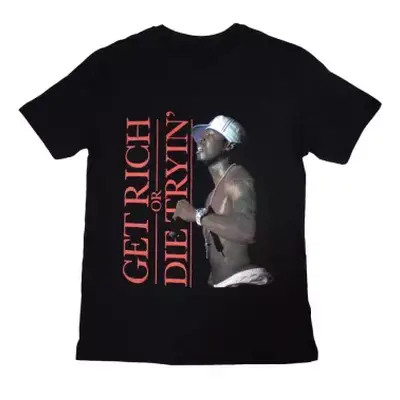 50 Cent Unisex T-shirt: Get Rich (large) L