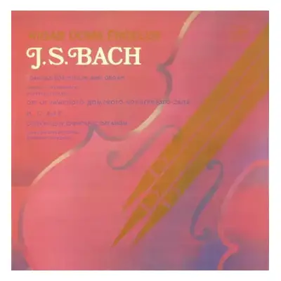 VG+ | VG+ LP Johann Sebastian Bach: Sonatas For Violin And Organ